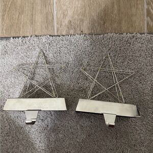 Silver Star stocking holder